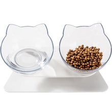 Load image into Gallery viewer, Non-slip Cat Bowl Double Bowls With Raised Stand Pet Food And Water Bowls For Cats Dogs Feeders Cat Bowl Pet Supplies