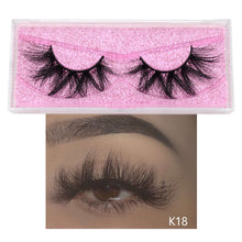 Load image into Gallery viewer, Visofree 5D Mink Eyelashes Long Lasting Mink Lashes Natural Dramatic Volume Eyelashes Extension Thick Long 3D False Eyelashes