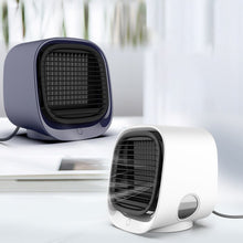 Load image into Gallery viewer, Portable Air Conditioner Cooler Fan Convenient Mini Air Cooler Personal Space Easy Cool Purifies Humidifier Air Cooling Fan