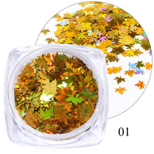 Load image into Gallery viewer, Holographic Powder on Nails Laser Silver Glitter Chrome Nail Powder DIP Shimmer Gel Polish Flakes for Manicure Pigment CH1028-4