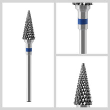 Load image into Gallery viewer, Tungsten Carbide Nail Drill Bit Cutter For Manicure Machine Carbide Electric Nail Drill Milling Cutter For Nail File Accessories