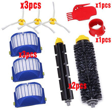 Load image into Gallery viewer, Compatible with iRobot Roomba 600 Series Bristle&Flexible Beater Brush 3-Armed Brush Aero Vac Filters kit spare parts clean kits