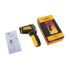 Load image into Gallery viewer, Digital Infrared Thermometer Laser Temperature Meter Non-contact Pyrometer Imager Hygrometer IR termometro Color LCD Light Alarm