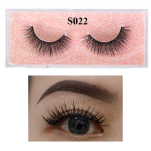 Load image into Gallery viewer, Eyewin False Eyelash 3D Mink Lash Soft Lashes Handmade Dramatic Reusable Natural Eyelashes Extension Wholesale Fake Lash Makeup