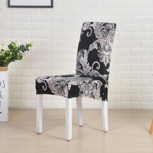 Load image into Gallery viewer, Floral Print Chair Cover Home Dining Elastic Chair Covers Multifunctional Spandex Elastic Cloth Universal Stretch 1 Piece