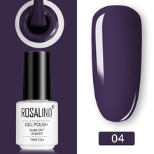 Load image into Gallery viewer, ROSALIND Gel Polish Set UV Vernis Semi Permanent Primer Top Coat 7ML Poly Varnish Gel Nail Art Manicure Gel Lak Polishes Nails