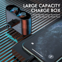 Load image into Gallery viewer, Wireless Headphones IPX7 Waterproof Touch Control 9D TWS Bluetooth 5.0 Stereo Earbuds Sports Earphones Headsets with Microphone