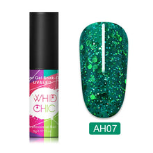Load image into Gallery viewer, WHID CHIC Thermal Glitter Soak Off UV Gel Polish Sparkling Temperature Color-changing Varnish Gel Nail Art varnish Decor