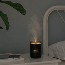 Load image into Gallery viewer, 280ML Ultrasonic Air Humidifier Candle Romantic Soft Light USB Essential Oil Diffuser Car Purifier Aroma Anion Mist Maker 2019