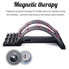 Load image into Gallery viewer, Magnetic Back Massage Muscle Stretcher Posture Corrector Stretch Relax Stretcher Lumbar Support Spine Pain Relief Chiropractic