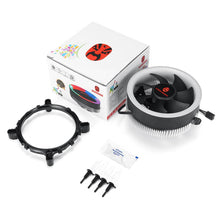 Load image into Gallery viewer, S SKYEE PC CPU Cooler Fan Heatsink LED Blue Aperture CPU Cooling Fan Quiet Radiator For Intel 775/1156 for AMD AM2 AM2+ AM3 AM3+