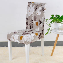 Load image into Gallery viewer, Floral Print Chair Cover Home Dining Elastic Chair Covers Multifunctional Spandex Elastic Cloth Universal Stretch 1 Piece