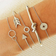 Load image into Gallery viewer, 30 Style Marble Turtle Bracelet Set Heart Pearl Moon Star LOVE Crystal Bracelets for Women Tassel Bracelet Jewelry Wholesale