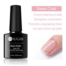 Load image into Gallery viewer, UR SUGAR Nude Glitter Gel Nail Polish Varnish Pink Rose Gold Shimmer Soak Off UV LED Nails Gel varnish 7.5ml