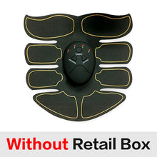 Load image into Gallery viewer, Ems Muscle abs Stimulator Abdominal Hip Trainer electric vibrate massager Weight Loss relaxation Body Slimming Belt Unisex