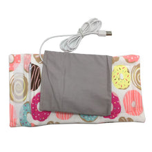 Load image into Gallery viewer, Travel Stroller USB Milk Water Warmer Insulated Bag Baby Nursing Bottle Heater 6 Colors