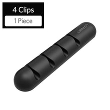Load image into Gallery viewer, Ugreen Cable Organizer Silicone USB Cable Winder Flexible Cable Management Clips For Mouse Headphone Earphone Cable Holder