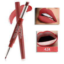 Load image into Gallery viewer, 20 Color Matte Lipstick Lip Liner 2 In 1 Brand Makeup Lipstick Matte Durable Waterproof Nude Red Lipstick Lips Make Up