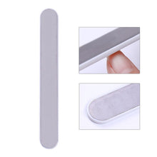Load image into Gallery viewer, 1 Pc Half-Moon-Shaped Nail File Nail Buffer Washable Grinding Polishing Sanding Buffing Pedicure Nail Art Tools