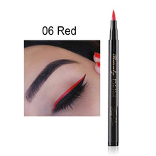 Load image into Gallery viewer, Cat Eye Makeup Waterproof Neon Colorful Liquid Eyeliner Pen Make Up Comestics Long-lasting Black Eye Liner Pencil Makeup Tools