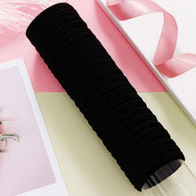 Load image into Gallery viewer, 50/100PCS/Set Women Girls 4CM Colorful Nylon Elastic Hair Bands Ponytail Holder Rubber Bands Scrunchie Headband Hair Accessories