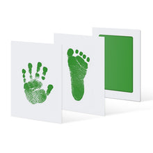 Load image into Gallery viewer, 6Colors Baby Care Non-Toxic Handprint Kit Imprint Footprint Imprint Baby Souvenirs Newborn Baby Cushion Ink Footprint Infant Toy