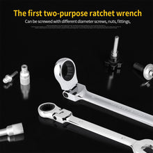 Load image into Gallery viewer, keys set Wrench Multitool Key Ratchet Spanners Set of Tools Set Wrenches Universal Wrench Tool Car Repair Tools