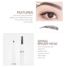Load image into Gallery viewer, O.TWO.O Eyebrow Pencil Waterproof Natural Long Lasting Ultra Fine 1.5mm Eye Brow Tint Cosmetics Brown Color Brows Make Up