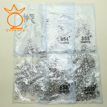 Load image into Gallery viewer, 1440pcs Glass 3D Rhinestones For Nail Art Design Gems Nail Decorations Crystal Strass AB Stones SS3-SS10