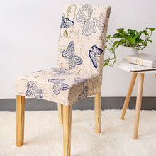 Load image into Gallery viewer, Floral Print Chair Cover Home Dining Elastic Chair Covers Multifunctional Spandex Elastic Cloth Universal Stretch 1 Piece