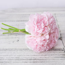 Load image into Gallery viewer, peony artificial artificial silk flowers for home decoration wedding bouquet for bride high quality fake flower faux living room