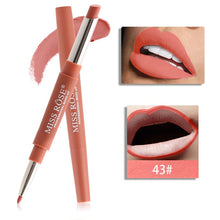 Load image into Gallery viewer, 20 Color Matte Lipstick Lip Liner 2 In 1 Brand Makeup Lipstick Matte Durable Waterproof Nude Red Lipstick Lips Make Up