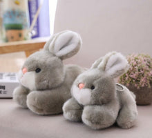 Load image into Gallery viewer, 15CM/20CM Kawaii Cute Pink Rabbit Animals Rabbits Stuffed Plush Toys For Baby Girls Birthday Gifts