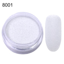 Load image into Gallery viewer, 1Box Sugar Nail Powder Glitter Nail Dust Powder Laser Gradient Nail Pigment Coloful Glitter Nail Art Decoration Accessories