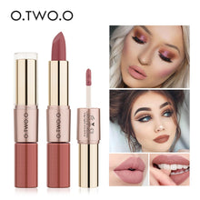 Load image into Gallery viewer, O.TWO.O 12 Colors Lips Makeup Lipstick Lip Gloss Long Lasting Moisture Cosmetic Lipstick Red Lip Matte Lipstick Waterproof