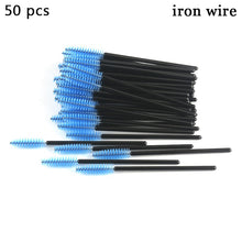 Load image into Gallery viewer, Eyelash Extension Disposable Eyebrow brush Mascara Wand Applicator Spoolers Eye Lashes Cosmetic Brushes Set makeup tools