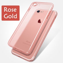 Load image into Gallery viewer, Luxury Clear Soft TPU Phone Case For iPhone 12 mini 11 Pro Max 7 8 6 6s Plus 7Plus 8Plus X XS MAX XR Transparent 5 5s SE 6sPlus