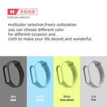 Load image into Gallery viewer, Bracelet for Xiaomi Mi Band 4 3 5 Sport Strap watch Silicone wrist strap For xiaomi mi band 3 4 accessories Miband 3/4/5 Bracele
