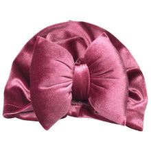 Load image into Gallery viewer, 2020 Newborn Baby Girls Boys Velvet Bows Hats Beanie Spring Winter Cotton Soft Bonnet Hat Caps For Enfant Kids Child