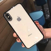 Load image into Gallery viewer, Lovebay Shockproof Bumper Transparent Silicone Phone Case For iPhone 11 Pro SE 2020 X XR XS Max 8 7 6S Plus Clear Soft TPU Cover