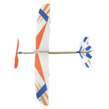 Load image into Gallery viewer, DIY Kids Toys Rubber Band Powered Aircraft Model Kits Toys for Children Foam Plastic Assembly Planes Model Science Toy Gifts