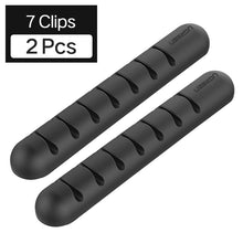 Load image into Gallery viewer, Ugreen Cable Organizer Silicone USB Cable Winder Flexible Cable Management Clips For Mouse Headphone Earphone Cable Holder