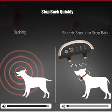Load image into Gallery viewer, Pet Dog Rechargeable Anti Bark Collar Control Train Waterproof Stop Barking Dog Waterproof Ultrasonic Training Collars
