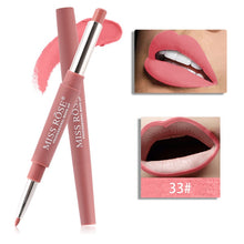 Load image into Gallery viewer, 20 Color Matte Lipstick Lip Liner 2 In 1 Brand Makeup Lipstick Matte Durable Waterproof Nude Red Lipstick Lips Make Up