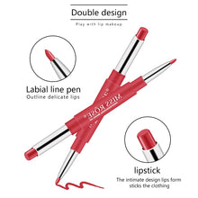 Load image into Gallery viewer, 20 Color Matte Lipstick Lip Liner 2 In 1 Brand Makeup Lipstick Matte Durable Waterproof Nude Red Lipstick Lips Make Up