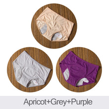 Load image into Gallery viewer, DULASI 3pcs Leak Proof Menstrual Panties Physiological Pants Women Underwear Period Comfortable Waterproof Briefs Dropshipping