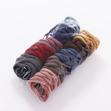 Load image into Gallery viewer, 50/100PCS/Set Women Girls 4CM Colorful Nylon Elastic Hair Bands Ponytail Holder Rubber Bands Scrunchie Headband Hair Accessories