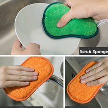 Load image into Gallery viewer, BEAR FAMILY 10pcs Household magic sponge kitchen cleaning sponge melamine sponges for dishwashing bathroom accessories dish