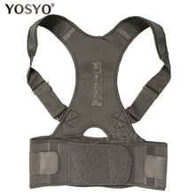 Load image into Gallery viewer, Adjustable Back Posture Corrector Magnetic Therapy Posture Corrector Brace Shoulder Back Brace Support Belt