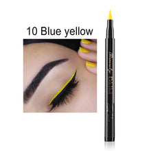 Load image into Gallery viewer, Cat Eye Makeup Waterproof Neon Colorful Liquid Eyeliner Pen Make Up Comestics Long-lasting Black Eye Liner Pencil Makeup Tools